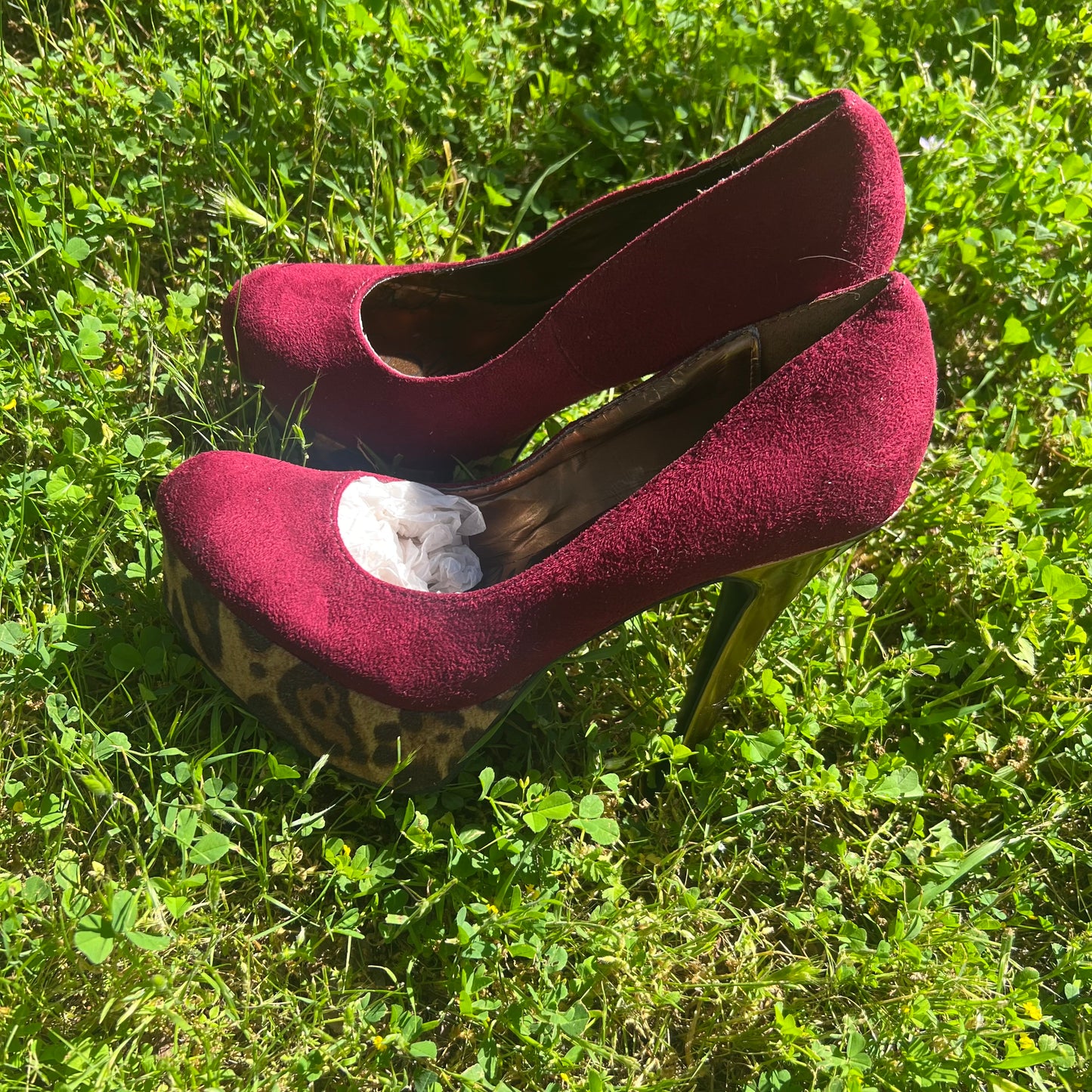 Material girl vintage y2k heels size 7