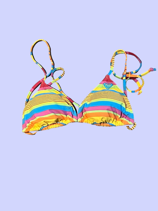 Roxy colorful y2k bikini top