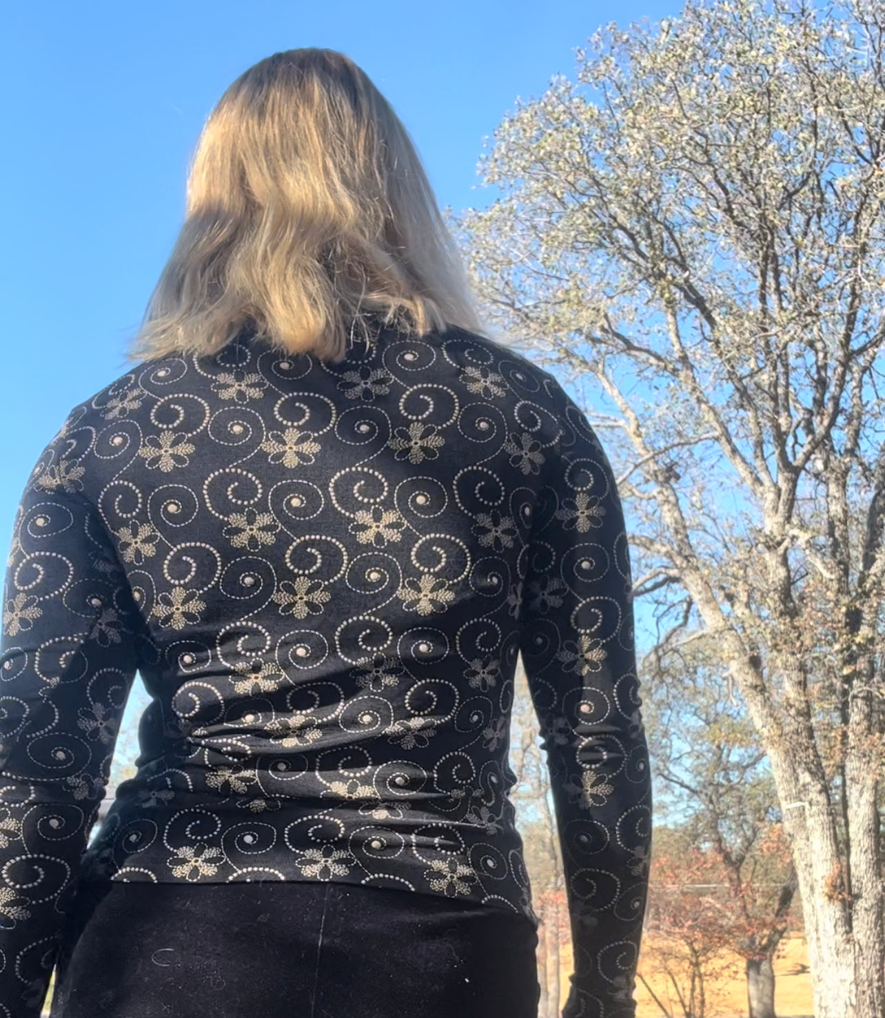 Frazier Lawrence vintage 90s long sleeve top size small