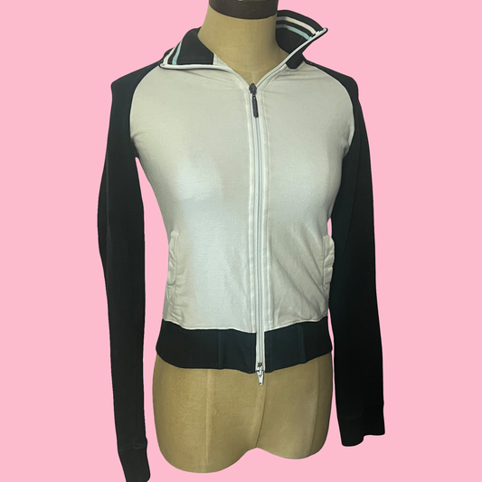 Streetwear society early 2000s y2k preppy sporty California 22 varsity jacket size small