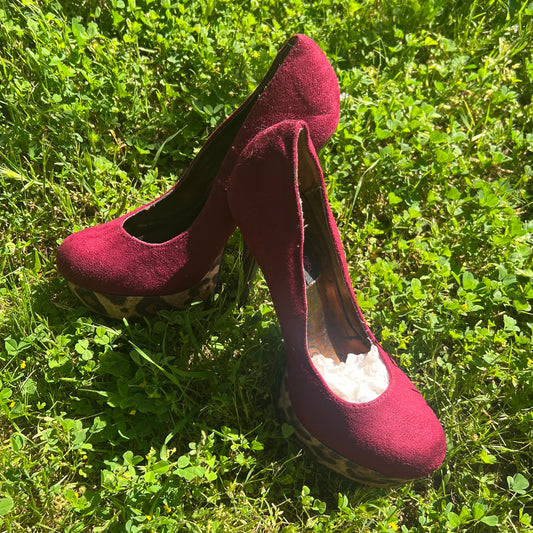 Material girl vintage y2k heels size 7