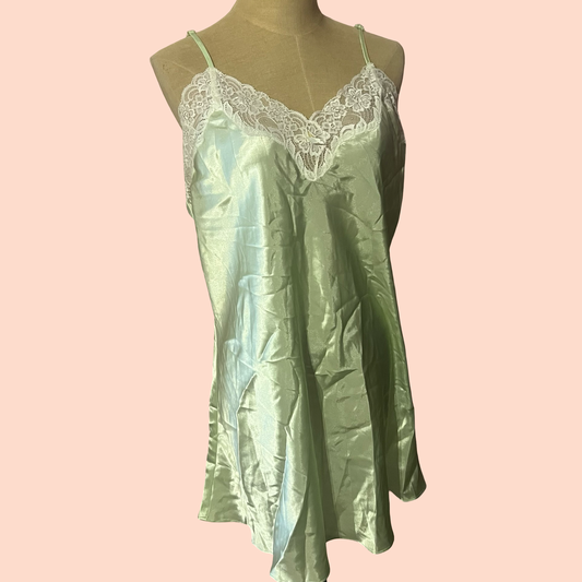 Morgan Taylor intimates satin slip dress size large