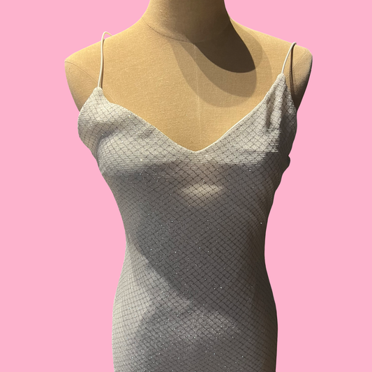 B darlin vintage early 2000s y2k sparkly party mini dress size 9/10