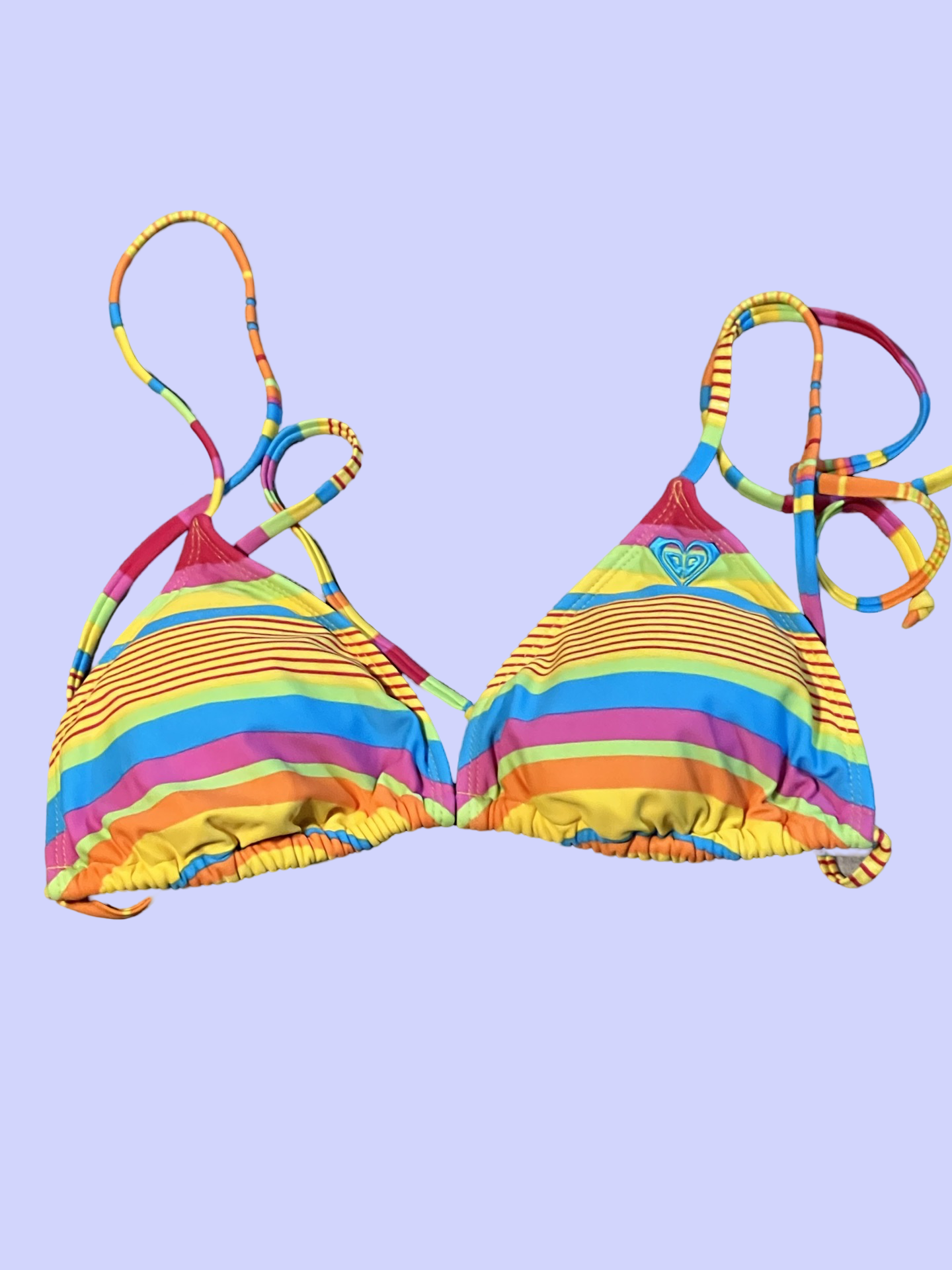 Roxy colorful y2k bikini top