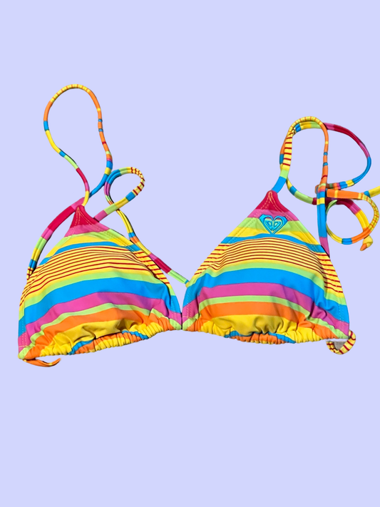 Roxy colorful y2k bikini top