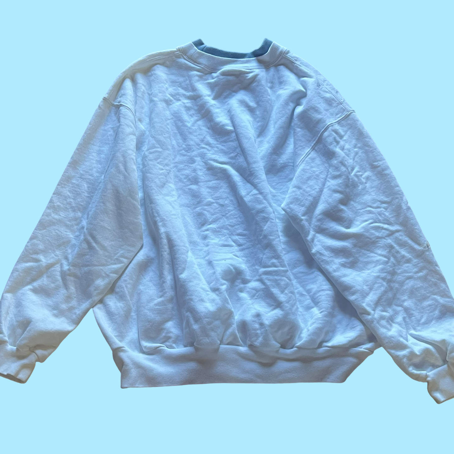 Top stitch by morning sun winter white snowflake sweater size XL