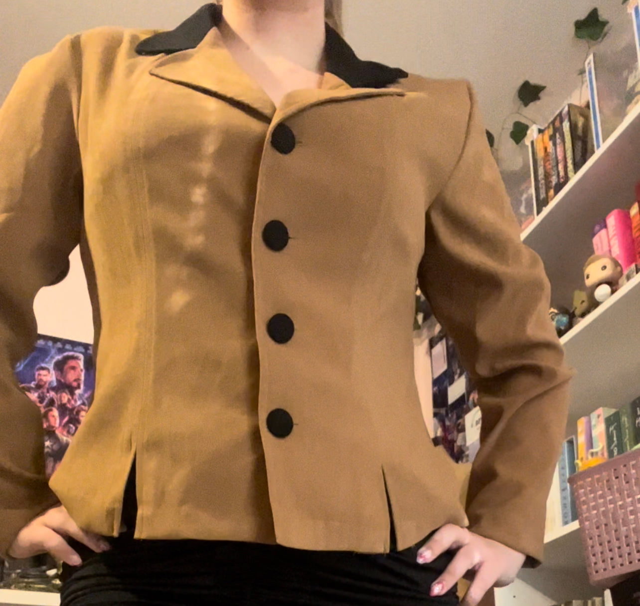 R&K Richard’s vintage 90s shoulder padded jacket size 12