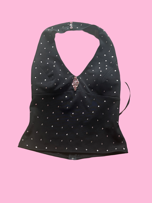 Cache vintage early 2000s halter top size 4