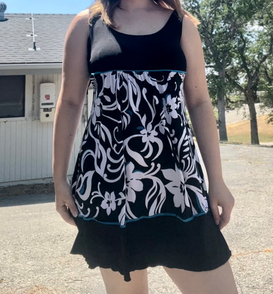 Enfocus studio early 2000s y2k fairy core coconut girl summer mini dress size 12