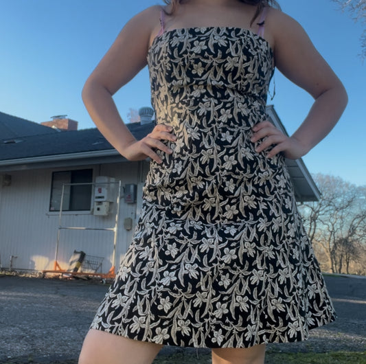 Gap floral mini dress size 8