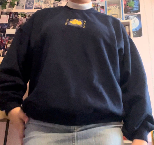 Vintage endless designs leave fall cozy sweater