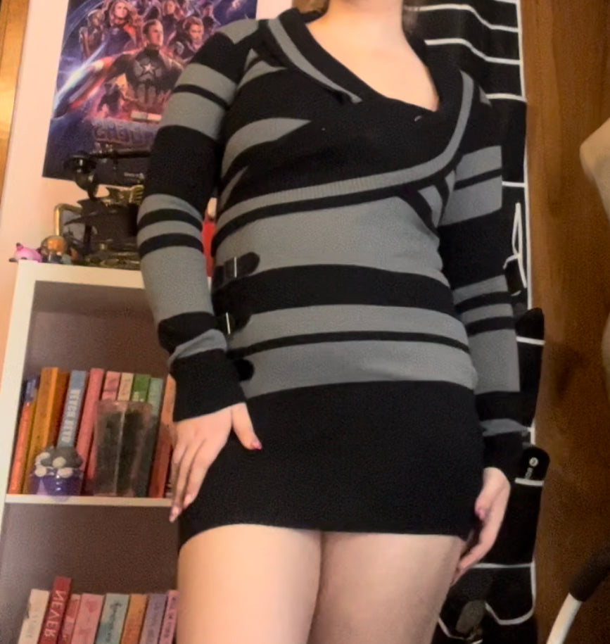 Say what USA vintage early 2000s y2k sweater dress size medium
