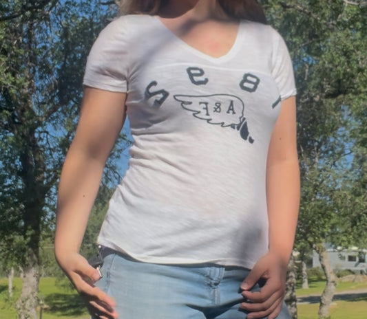 Abercrombie and fitch y2k early 2000s baby tee tshirt size small