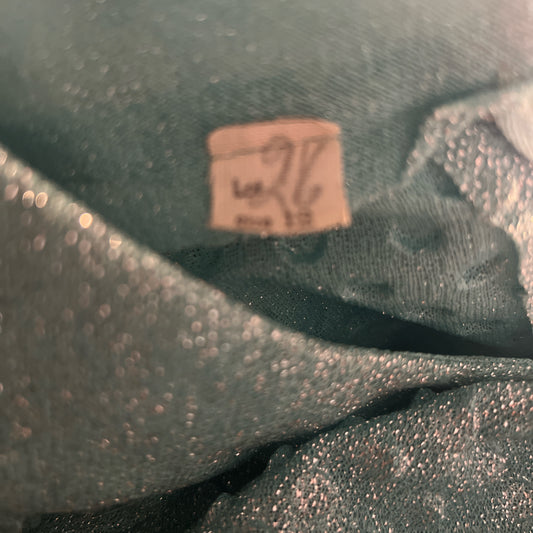 Vintage style 60s style glam sparkly retro maxi formal dress size 12