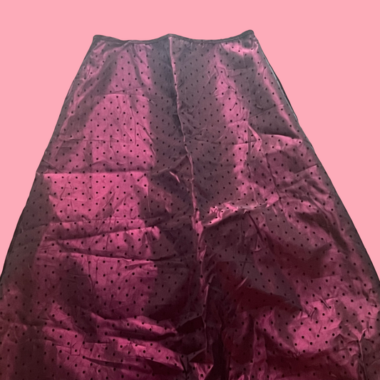 My Michelle goth vampire red maxi skirt size 10