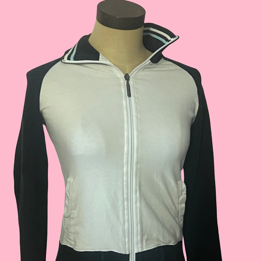 Streetwear society early 2000s y2k preppy sporty California 22 varsity jacket size small