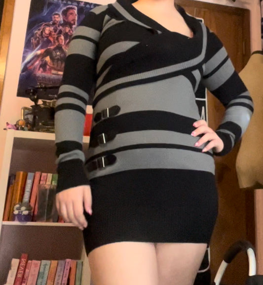 Say what USA vintage early 2000s y2k sweater dress size medium