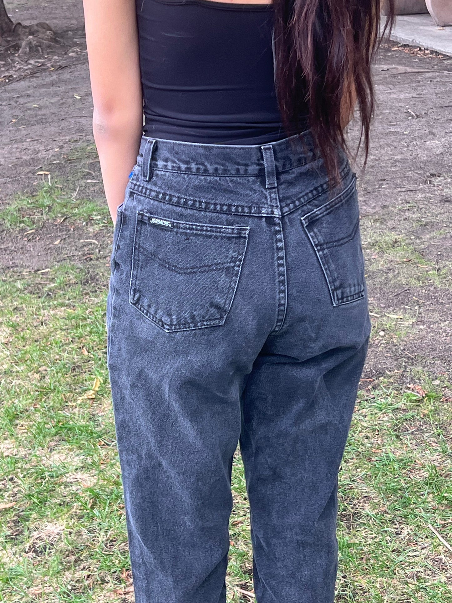 Jordache vintage 80s high waisted mom jeans size 9/10