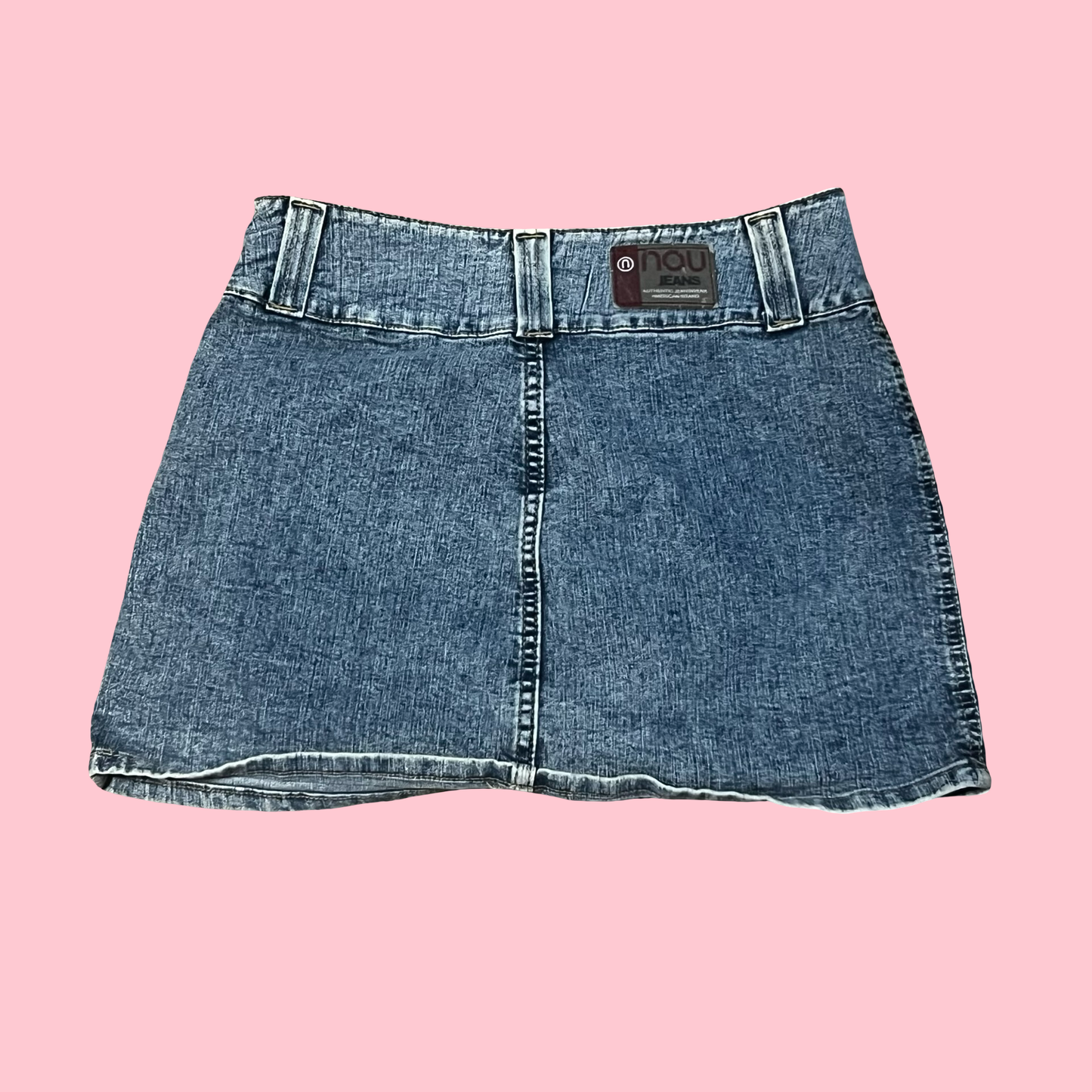 Nou jeans vintage y2k early 2000s Jean mini skirt. No size tag