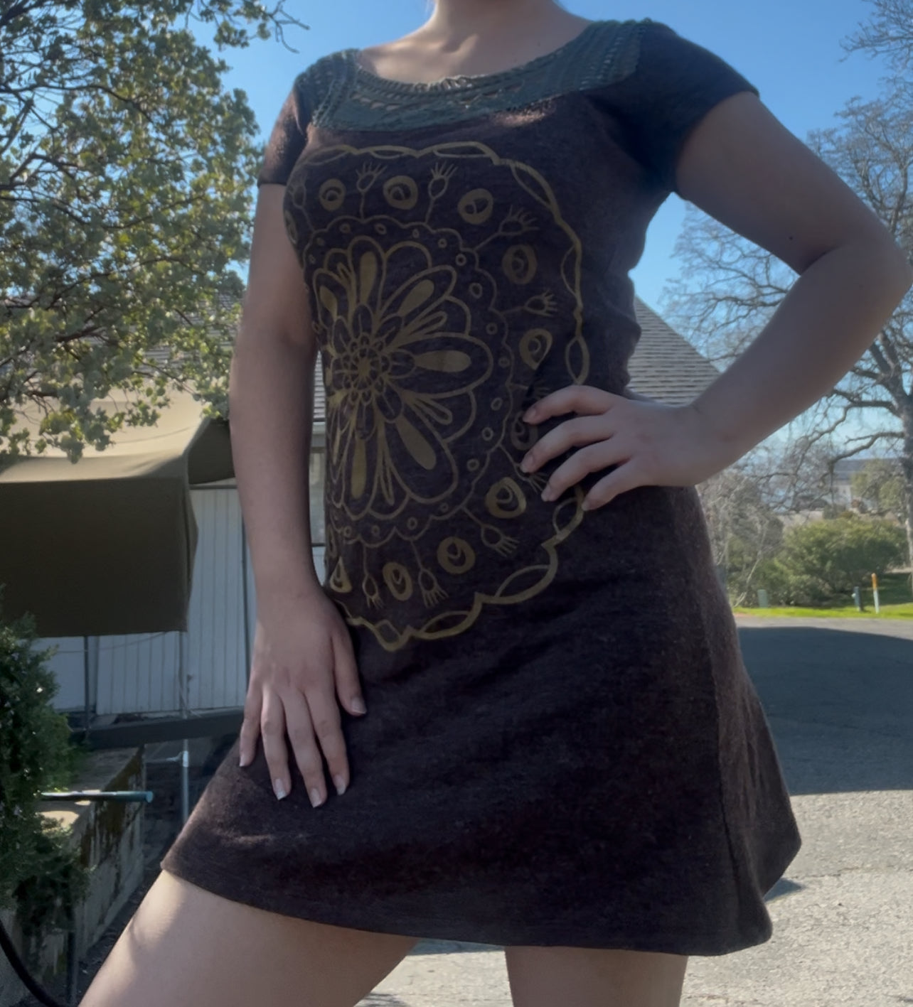 Smash mini dress size medium