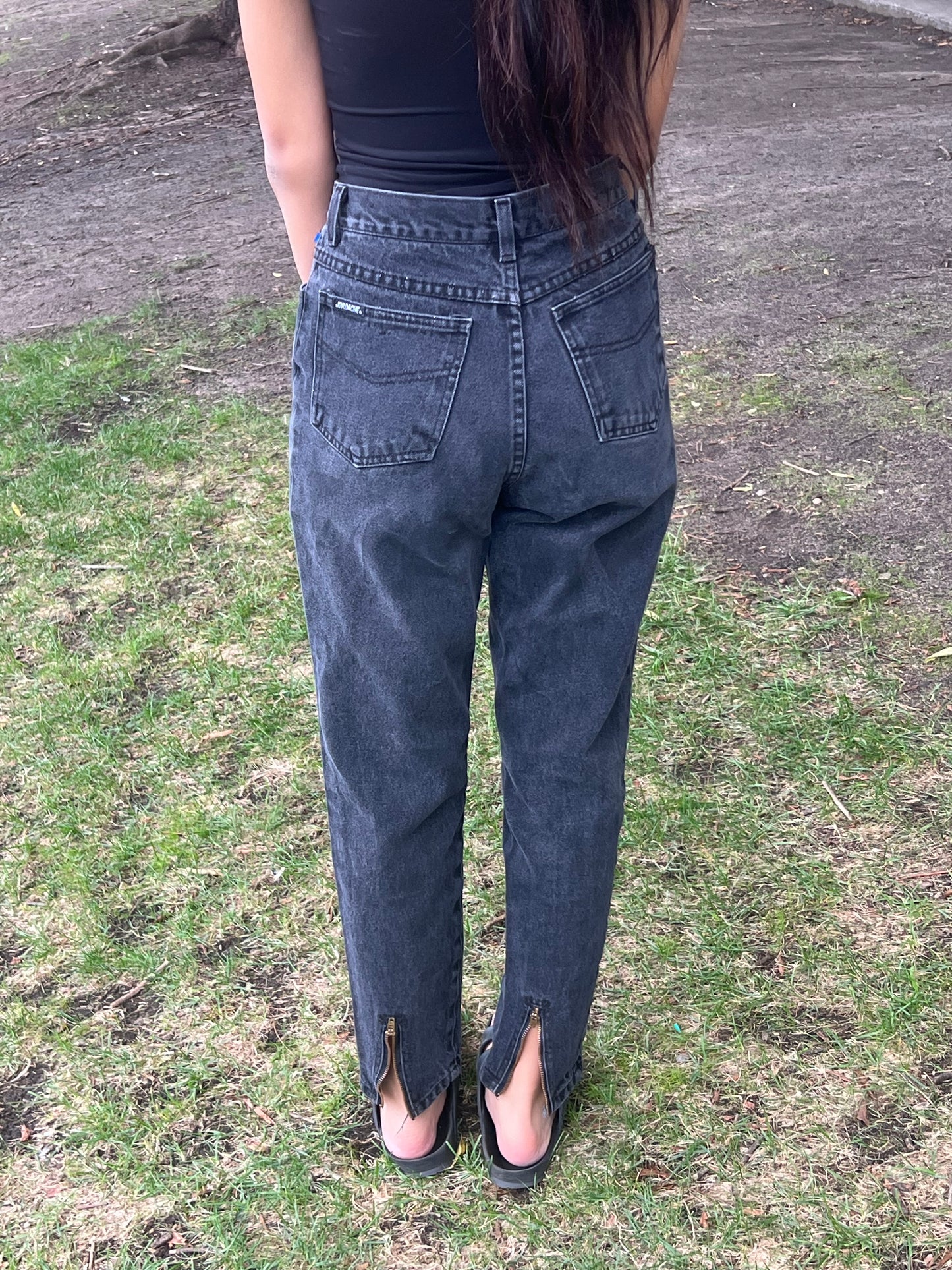 Jordache vintage 80s high waisted mom jeans size 9/10