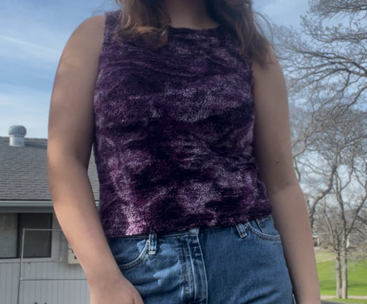 Vintage la belle textured tank size medium