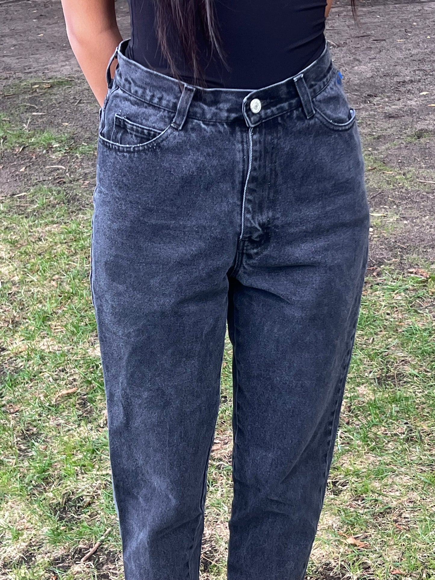 Jordache vintage 80s high waisted mom jeans size 9/10
