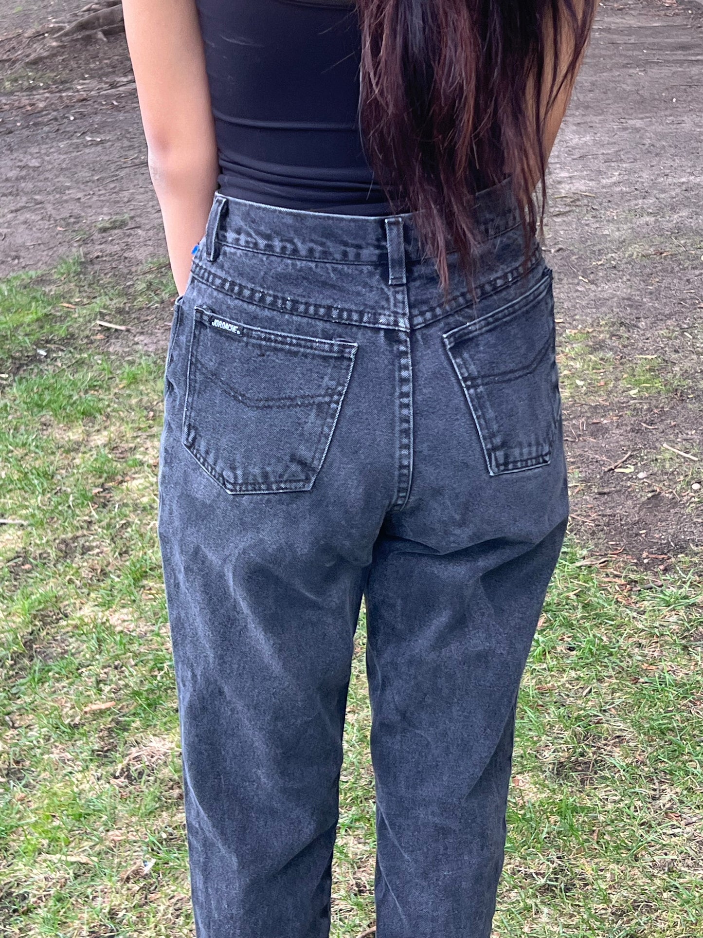Jordache vintage 80s high waisted mom jeans size 9/10
