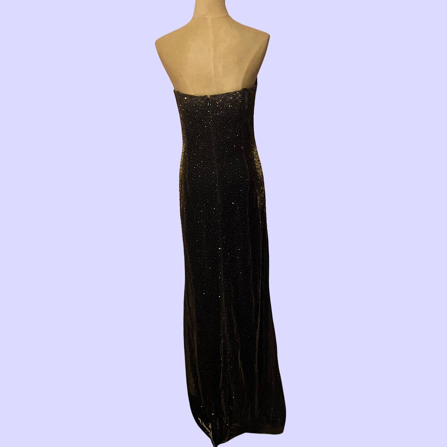 Cassandra stone vintage early 2000s prom formal gown size 10