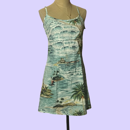 Island candy made in Hawaii summer beach island dress size medium