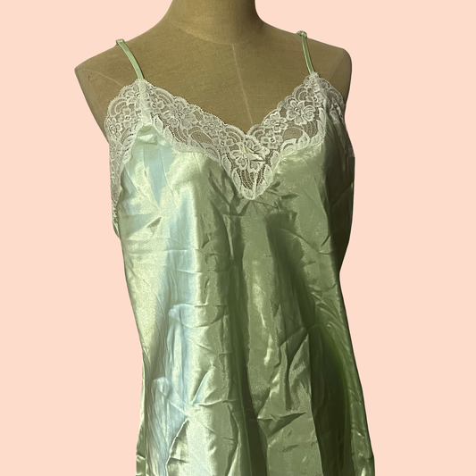 Morgan Taylor intimates satin slip dress size large