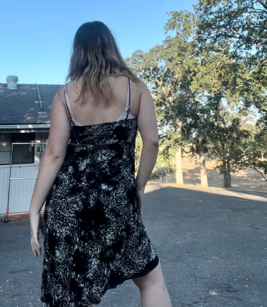 Lily early 2000s y2k diagonal whimsygoth fairy core dress size large