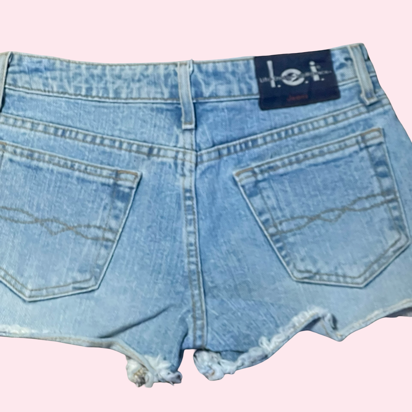 NWT deadstock Lei early 2000s y2k cutoff Jean summer shorts size 1