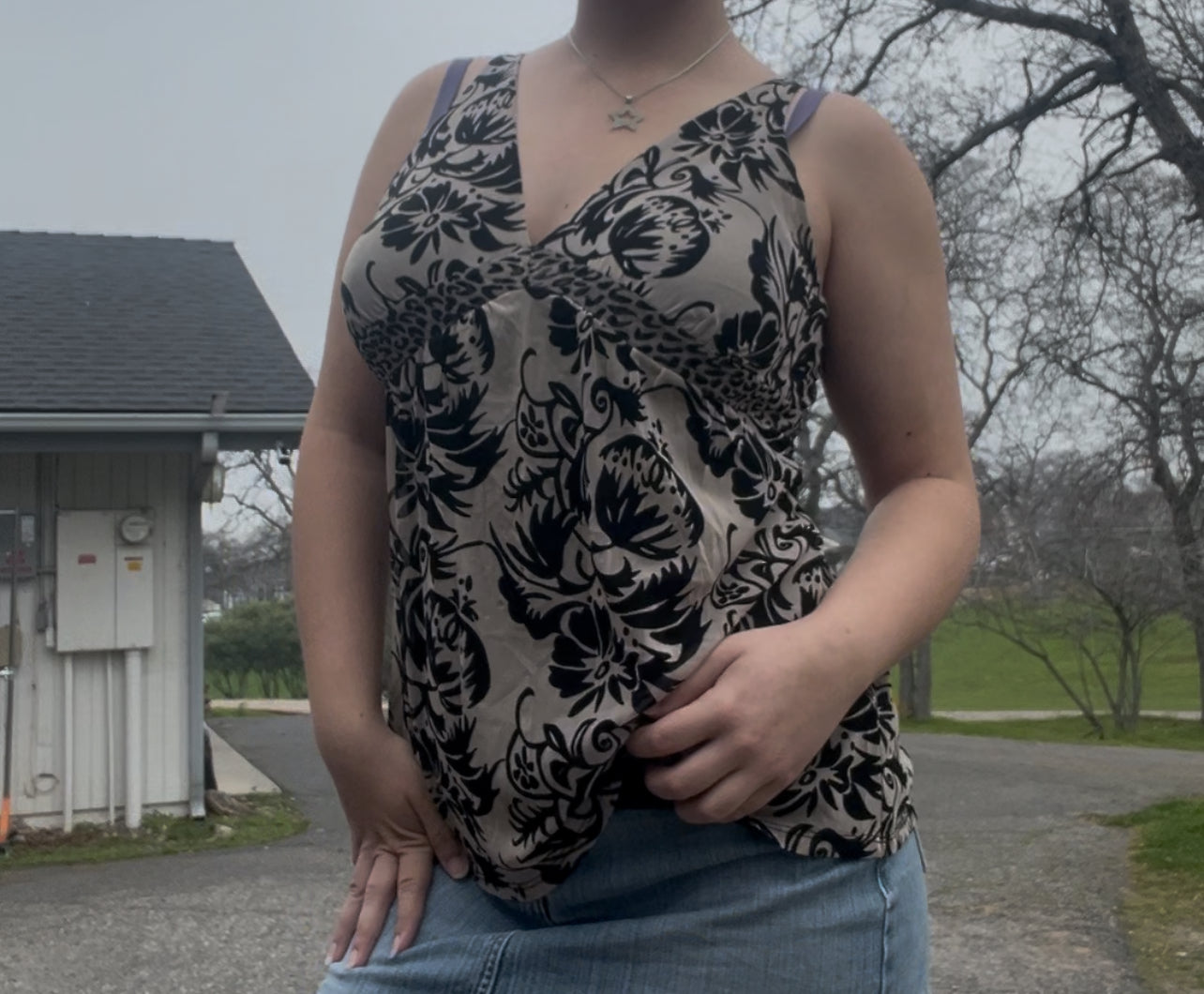 New York and company y2k early 2000s top size medium