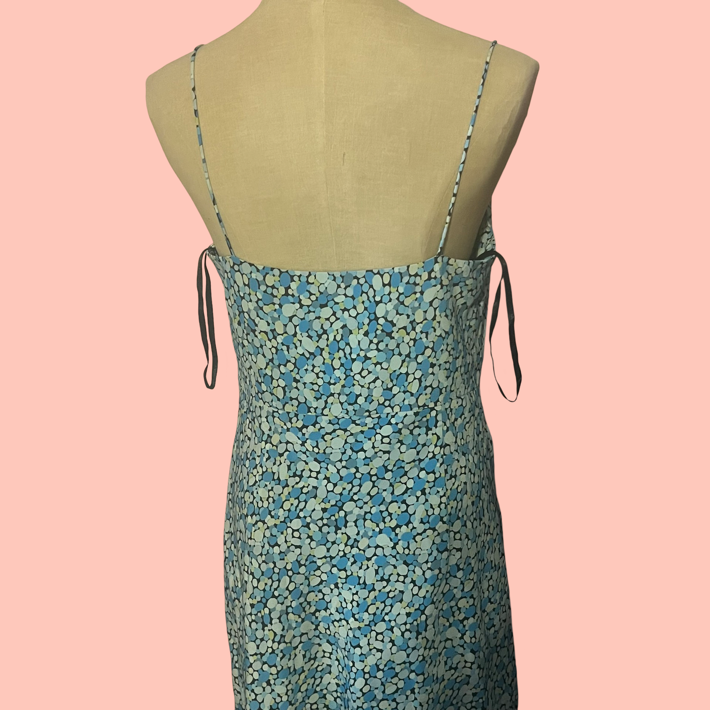 Express early 2000s girly blue dress size 7/8