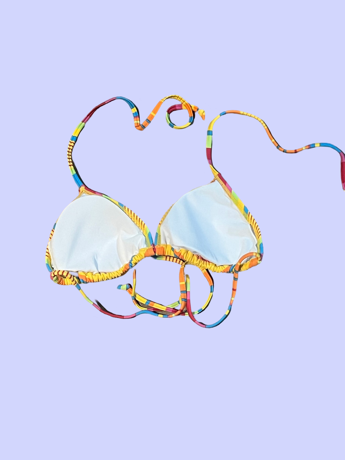 Roxy colorful y2k bikini top