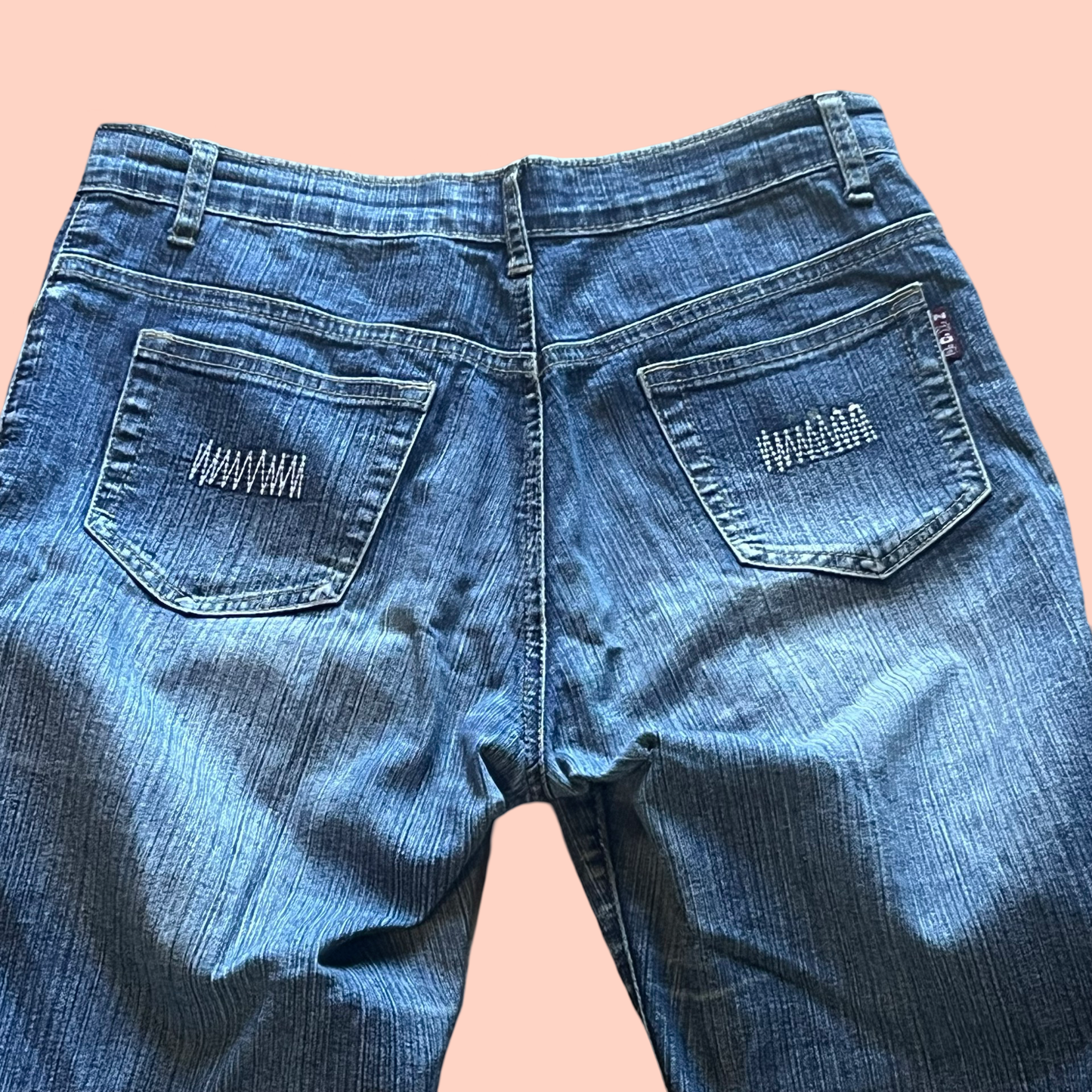 Q.C.X.Z y2k early 2000s low waisted flare jeans size 27