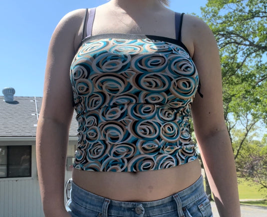 PS y2k early 2000s fairycore summer boho tank top size large