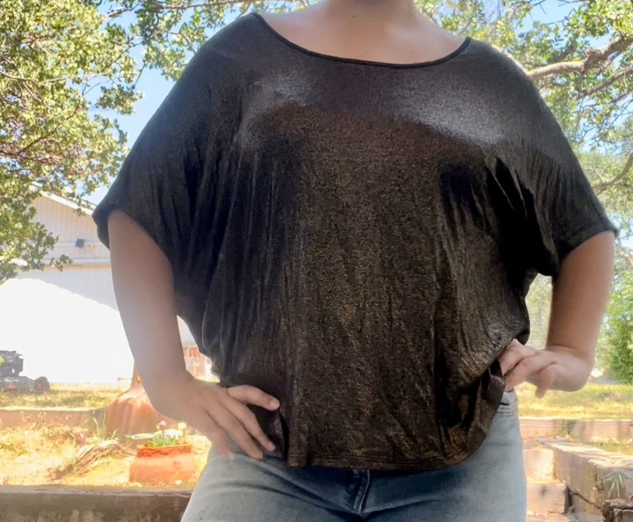 NWT juicy couture glam party top size XL