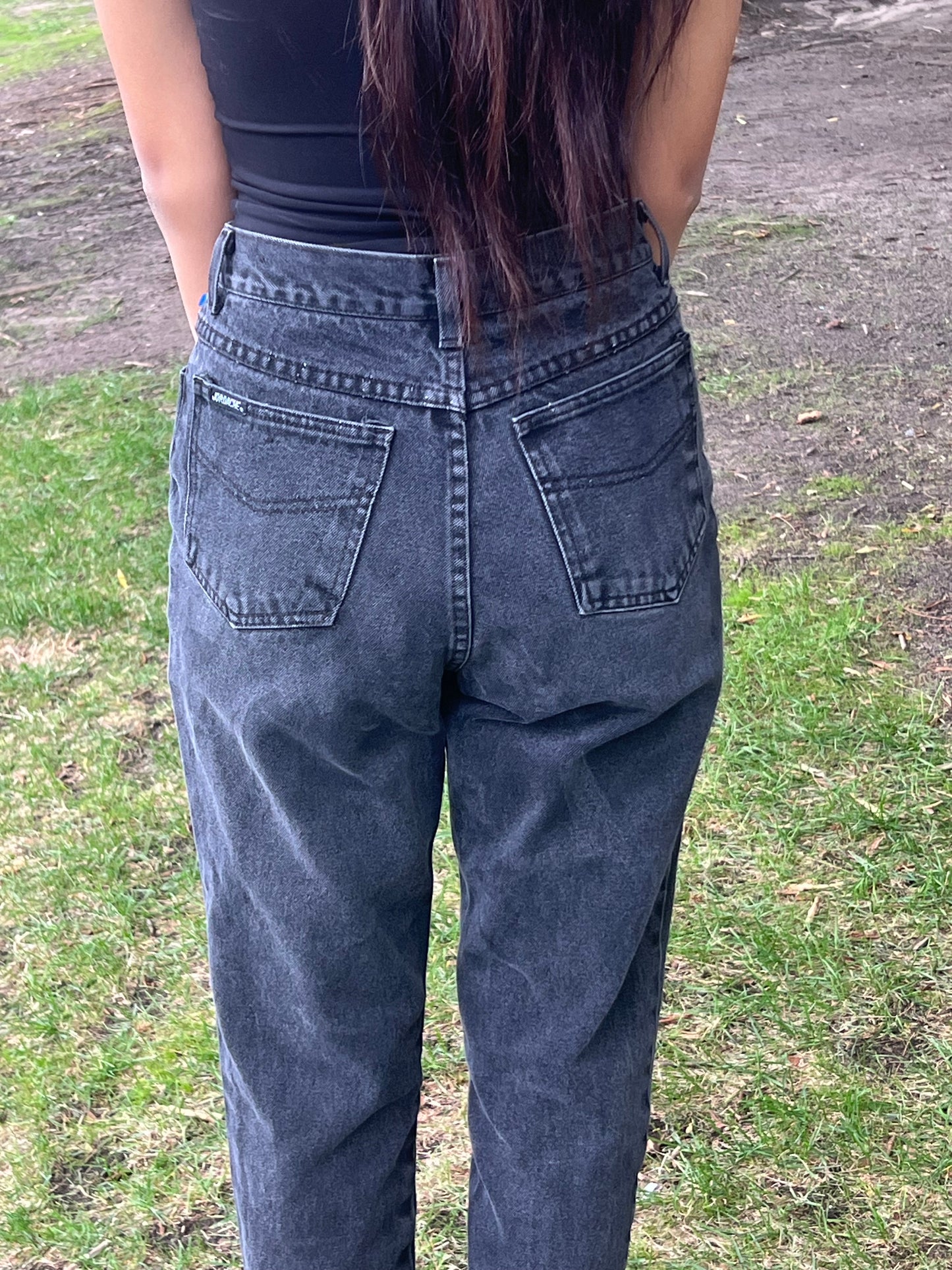 Jordache vintage 80s high waisted mom jeans size 9/10