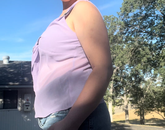 NWT New York and company fairy cottage core early 2000s y2k sheer blouse size 16