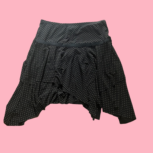 Joe Benbasset vintage early 2000s y2k girly polka dot midi skirt size small