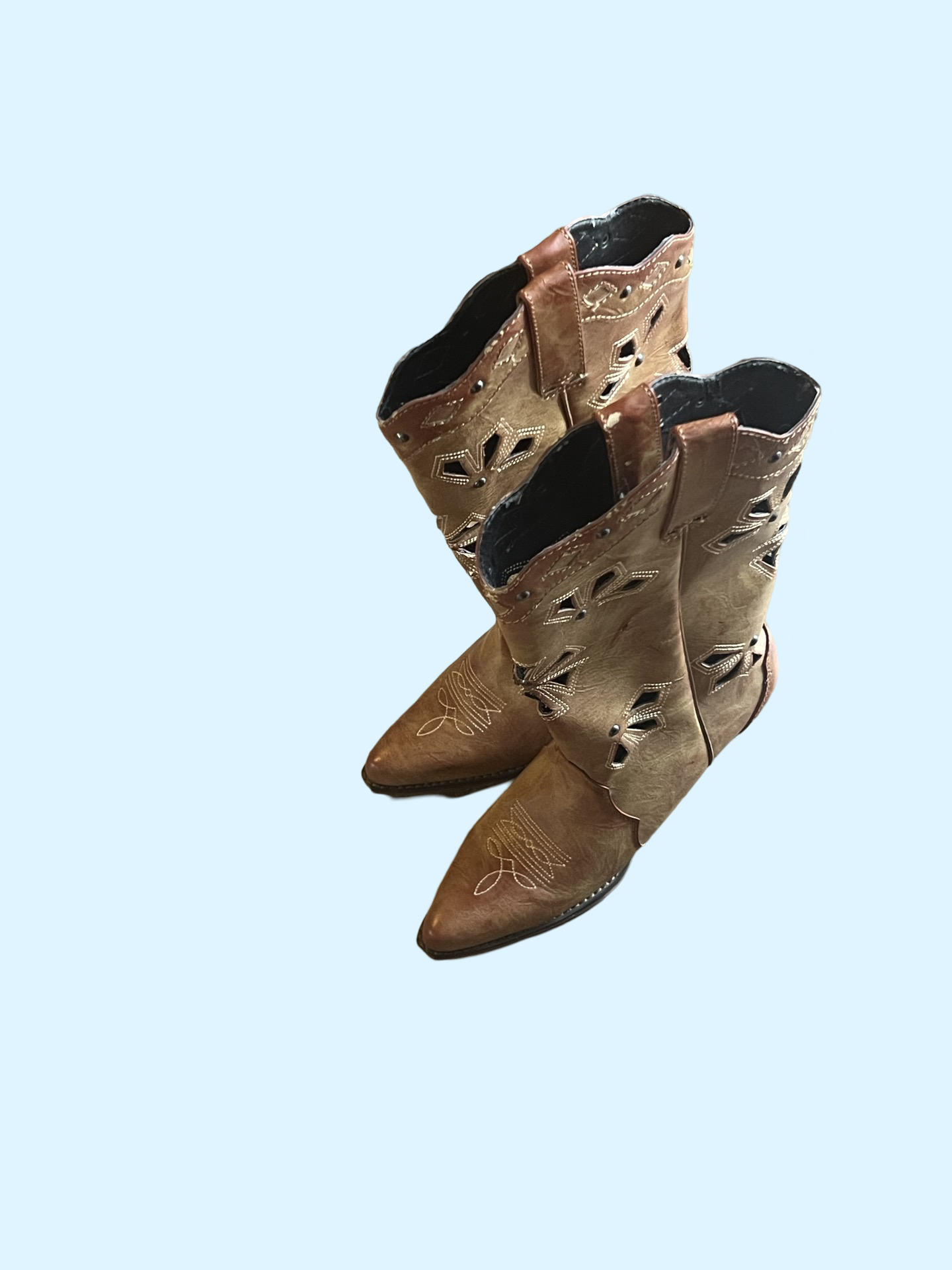 Dingo flower western Coachella cowgirl boots size 6