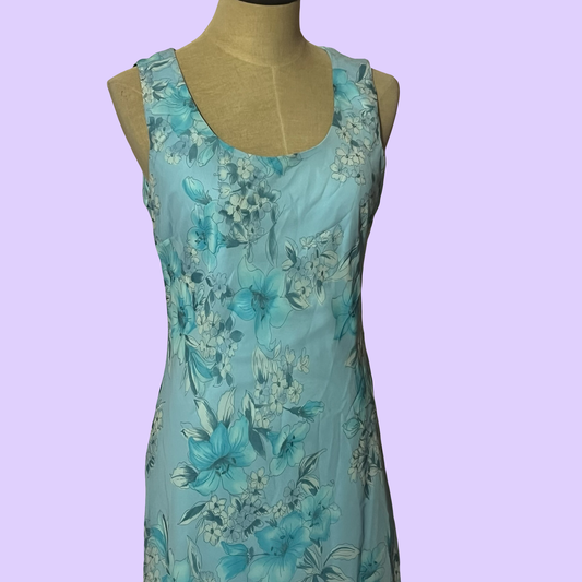 Meghan Matthew’s floral slip dress size 4