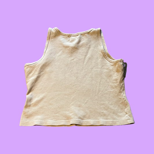 No boundaries creme vintage top size large