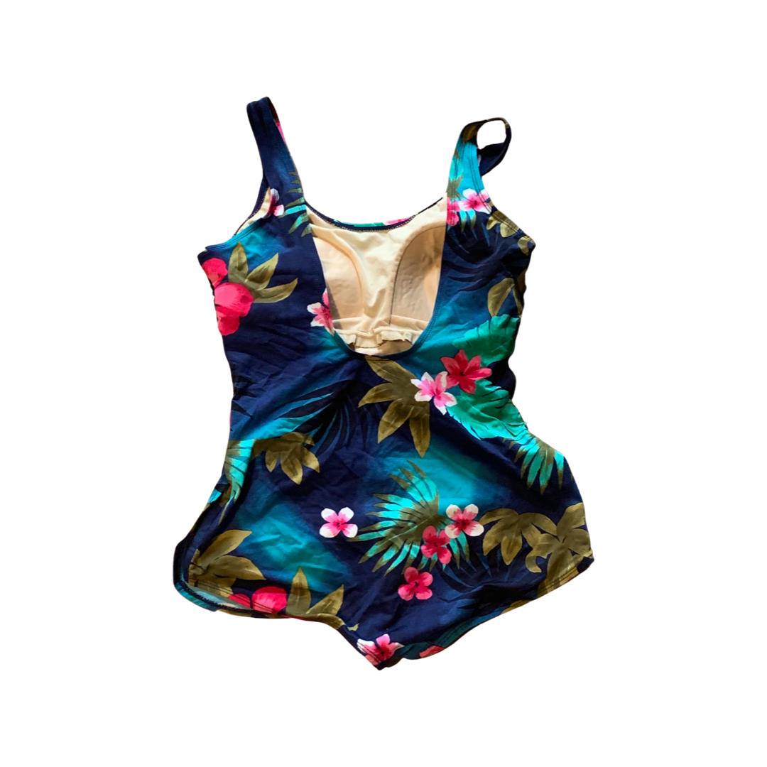 beach cabana vintage one piece swimsuit