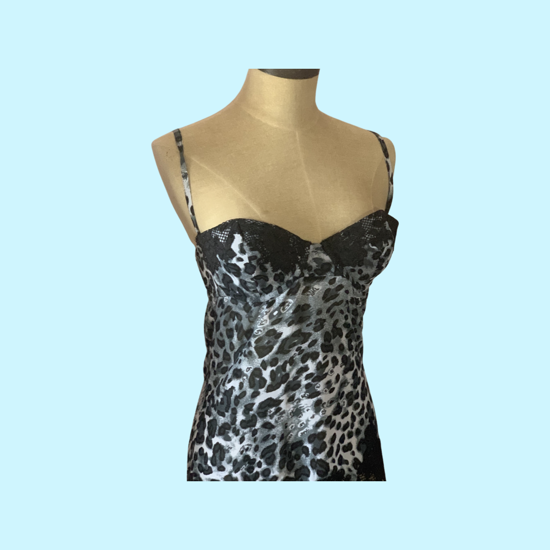Fredricks of Hollywood cheetah print lingerie size medium