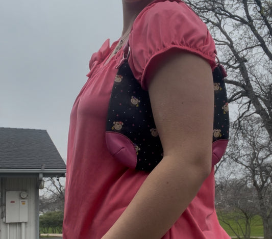 Vintage early 2000s y2k monkey kawaii kids mini purse