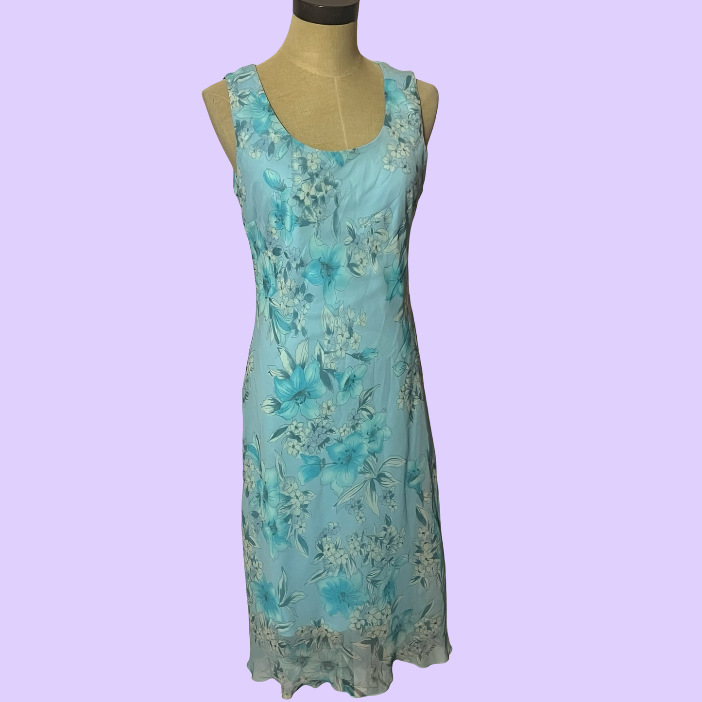 Meghan Matthew’s floral slip dress size 4