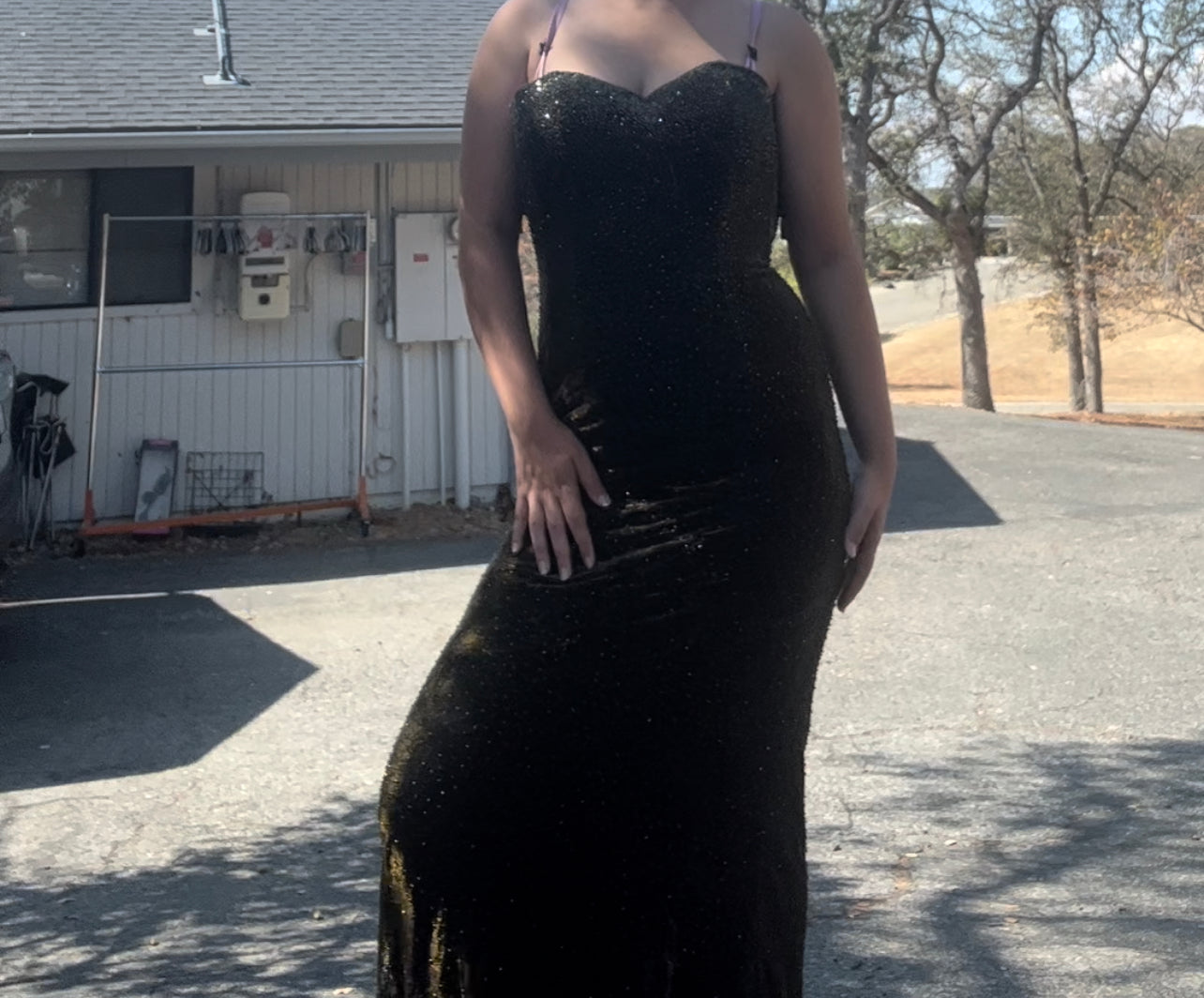 Cassandra stone vintage early 2000s prom formal gown size 10